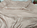 博洋家纺60支长绒棉纯棉被套全棉被罩单件套简约(珊瑚粉)220*240cm 实拍图
