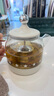 膳魔师（THERMOS） 迷你养生壶办公室煮茶器电水壶恒温电热水壶玻璃花茶壶养生杯 礼物 EHA-1602E -G 0.55L 实拍图