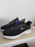 回力男鞋运动鞋男新款秋冬季软底跑步女鞋情侣大码休闲鞋子男 深渊黑【情侣款】 42 实拍图