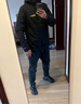 Jack Wolfskin狼爪冲锋衣男秋冬户外两件套防水大码抓绒三合一外套5012776 776-6000/黑色 M 175/96A 实拍图