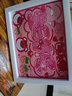 生日快乐手工DIY礼物钻石画材料包2025新款钻石贴画送情侣闺蜜 草莓熊S3生日快乐+相框+工具 实拍图