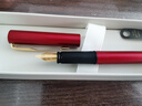派克（PARKER）【可AI定制贺卡】钢笔 签字笔 商务办公送礼 男女生日礼物 威雅XL满堂红金夹墨水笔 实拍图