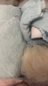 金号毛巾礼盒套装 7A抗菌纯棉结婚礼物绣花吸水洗脸巾晴空蓝+浴球 实拍图