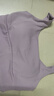 莫代尔运动内衣女高强度健身跑步防震瑜伽服一体美背心式文胸聚拢防下垂 豆沙紫【升级全固定一体杯】 L 【推荐105-125斤】 实拍图