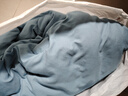 【猫某人同款】冬被大豆纤维A类被芯空调被四季棉被学生宿舍被子 (米+蓝)双拼 (150x200)cm-3斤 实拍图