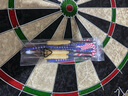 新动力18寸标准比赛团建进口肯尼亚麻加厚铝制包边圆网飞镖盘年会XD0129 实拍图