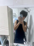 BJYL刻字逐光戒指男款2025新款男士开口可调节食指环生日礼物送男朋友 波光纹男戒 实拍图