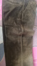 朴祺春秋厚款男士灯芯绒休闲裤高腰宽松弹力中老年爸爸条绒裤休闲裤子 卡其色 【条绒裤】 33 码2尺6腰围 实拍图