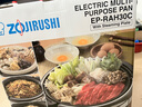 象印（ZO JIRUSHI）多用途锅多功能电火锅 家用电热锅/电蒸锅/电炒锅/电炖锅EP-RAH30C（煎烤盘） 实拍图