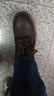马丁（DR.MARTENS）1460英伦男女夏季美拉德疯马皮棕色女工装风马丁靴 深棕色 43 实拍图