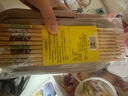 京迭高档竹筷子天然家用新款防霉一人一筷分食筷五色分餐筷餐具套装 五色楠竹【10双装】 实拍图