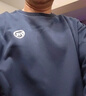 361°运动卫衣男秋季新款圆领套头运动上衣男百搭服饰御寒保暖 【加绒男】深墨蓝 2XL 实拍图