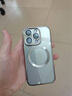爵士驼【自带镜头膜】适用苹果15ProMax手机壳iphone15新款磁吸magsafe无线充电 苹果15pro【钛金灰】强力磁吸+防爆镜头膜+膜 实拍图