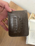 牛船长皮具头层牛皮驾驶证皮套男士真皮超薄行驶证皮套卡包机动车驾驶证皮夹 褐色 实拍图