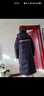 斐乐斐乐女装羽绒服女冬季时尚休闲中长款羽绒服保暖外套 传奇蓝-NV 165/84A/M 实拍图