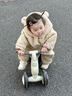 babyhood儿童平衡车1-3岁 宝宝四轮滑行车摇摇马 儿童木马玩具 BH-823 实拍图