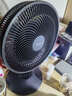 美的电风扇台扇家用节能台式对流风扇大风量风扇清新空气办公室卧室宿舍摇头轻音空调伴侣FGAU30D 白色 FGAU40D 实拍图