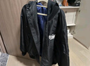 杰克·琼斯（JACK&JONES）25年秋冬男装棉衣飞行夹克男保暖宽松潮流连帽短款棉服外套男士 黑色E40 S 170 实拍图