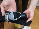 MAXGEAR 过山风腰带男士 军迷战术 休闲运动户外 作训尼龙裤带 黑色腰带&尊享银色扣【旗舰版】 L码（113cm） 实拍图