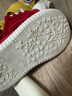 M1&M2童鞋女童帆布鞋男童室内鞋幼儿园室外小白鞋儿童鞋子女学步鞋398 红色 25 适合脚长15cm 实拍图