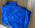 冰禹 BYjj-117 清洁抹布百洁布 装修工作毛巾清洁抹布30×60cm 蓝色（10条） 实拍图