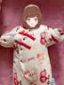 棉芹婴儿衣服秋冬季宝宝加棉初生保暖加厚120g棉衣内衣新生儿衣服 事事如意 59cm (建议1-3个月8-12斤) 实拍图
