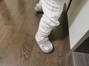 巴拉巴拉童鞋儿童学步鞋男宝女宝宝宝秋季阿甘鞋防滑时尚婴儿鞋子 白灰色调00312 20码 实拍图