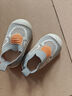 宝宝软底休闲鞋幼儿园小童防滑运动鞋宝宝学步飞织鞋四季童鞋男女 灰色-飞织 内长13.5cm 1岁-1岁半 实拍图