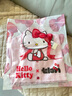 野兽派家居（tbh）三丽鸥Hello Kitty天丝棉家居服套装四季可外穿条纹软棉棉睡衣女 天丝棉短款家居服套装 粉红条纹 XS 实拍图