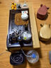 金灶（KAMJOVE）鸡翅木实木茶具套装烧水壶茶具茶盘套装茶台烧水壶一体式 K-185 搭配K9茶炉+茶具+茶渣桶 实拍图