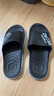 洁丽雅特大码男士外穿拖鞋夏季户外运动时尚防滑耐磨踩屎感凉拖鞋男款 黑色 42-43 (标准码) 实拍图