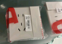 德力西（DELIXI）开关插座 295超薄哑光磨砂大板 86型墙壁电源开关 五孔10A汉玉白 实拍图