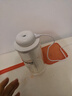 几素 加湿器卧室迷你桌面usb孕妇婴儿补水空气加湿器家用喷雾办公桌便携式车载小型空气净化加湿器小巧 白色+500ml玻璃瓶【大雾不湿桌+小巧便携】 实拍图