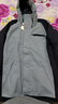 迪卡侬（DECATHLON）冬季户外运动滑雪服单板男防水防风保暖装备 SNB 100 【新款】男士灰色/黑色 滑雪衣 L 实拍图