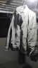 罗蒙（ROMON）品牌高端男士羽绒服2025冬季轻薄款防寒立领男装百搭短款羽绒外套 灰色 L 175 实拍图