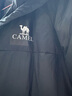 骆驼（CAMEL）【拒水羽绒】户外羽绒服鸭绒加厚羽绒衣经典时尚防风保暖运动外套 A33CR07164，幻影黑，男女同款 XS （女生拍小一码） 实拍图