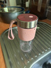 WMF福腾宝搅拌杯充电便携式搅拌机家用小型榨汁机榨汁杯婴儿辅食果泥果汁搅拌机 蔷薇粉 实拍图