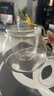 诗米乐 茶壶泡茶壶耐热玻璃壶加厚玻璃茶具带嘴茶杯泡茶器家用功夫茶具 单壶 900ml 实拍图