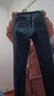 真维斯（JEANSWEST）牛仔裤女长裤加厚加绒裤女高腰冬季显瘦修身小脚裤子女蓝灰色29 实拍图