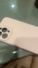 第一卫DIVI【官 版 真 液 态】适用苹果12ProMax手机壳iPhone12ProMax保护套液态硅胶亲肤镜头全包防摔男女粉 实拍图