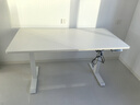 乐歌电动升降桌电脑桌站立办公家用写字书桌 E3/1.6m雅白色套装 实拍图