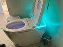 JOMOW墙排后排智能马桶家用全自动语音烘干虹吸式一体式坐便器 高配【黑屏】自动翻盖+清洗烘干 200-500mm【坑距备注】 实拍图