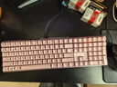 CHERRY樱桃 MX3.0S无线键盘 机械键盘 游戏键盘 蓝牙三模 RGB灯效 铝合金外壳 兼容WIN/MAC 粉色红轴 实拍图