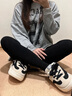 Let's slim丝袜韩国压力袜美腿塑形加厚防勾丝春秋款压力连裤袜打底袜女黑色 300M黑色连袜(5-20度) 1双 均码 实拍图