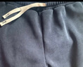 真维斯（JEANSWEST）阔腿裤子女2025春秋季新款直筒休闲裤女装宽松百搭雪尼尔垂感长裤 加绒 灰蓝 纯色 M 实拍图