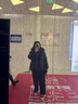 朗姿【朗姿Basic衣橱】轻羽45°云90白鹅绒连帽短款羽绒服冬季新款 黑色 XL 实拍图