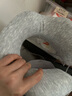 梦多福u型枕护颈枕脖子靠枕旅行便携午睡枕头枕记忆棉支撑飞机坐车神器 U型枕-莫代尔棉 雾灰色 外软内硬强支撑【柔软亲肤】 实拍图