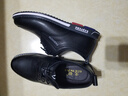 戈耐男士休闲皮鞋真皮内增高男鞋子春秋季青年中年人爸爸鞋商务休闲鞋 黑色 38 码 (240mm) 实拍图