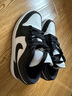 耐克NIKE篮球鞋女乔丹AJ1 JORDAN1运动鞋 DC0774-101白黑35.5 实拍图