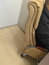 凯联（KAILIAN）真皮老板椅可躺牛皮大班椅子商务电脑椅书房家用舒适久坐办公座椅 卡其色+搁脚 纳帕皮 实拍图